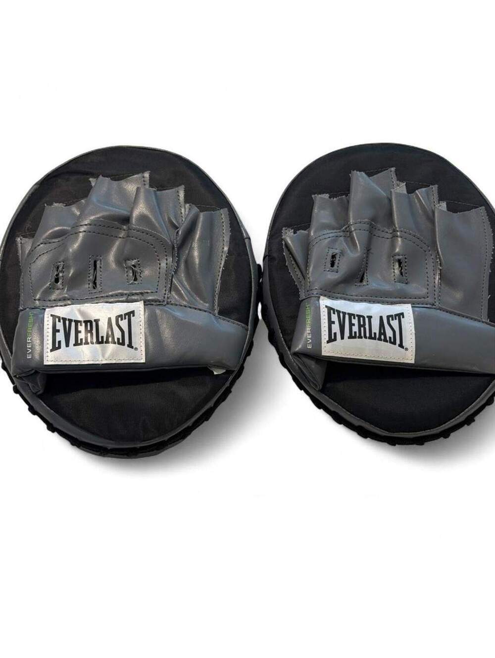 Everlast Boxing Focus Mitts - Gray and Black